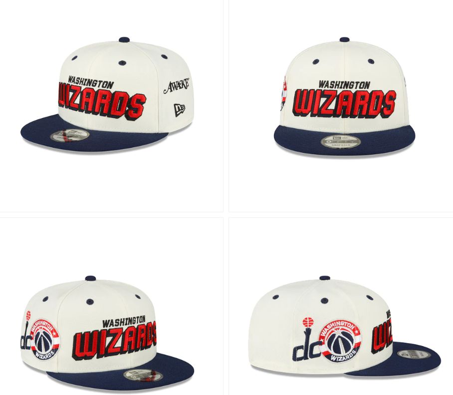 2023 NBA Washington Wizards Hat TX 2023320->nfl hats->Sports Caps